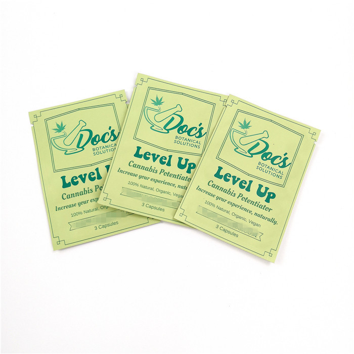 بسته بندی کیسه های پلاستیکی Cbd کیسه پلاستیکی بسته بندی سیگار / توتون و تنباکو