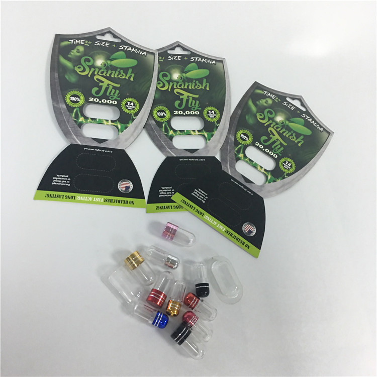 بسته بندی کارتهای تاول زده قابل بازیافت کارت قرص کپسول تقویت کننده نر با گلوله