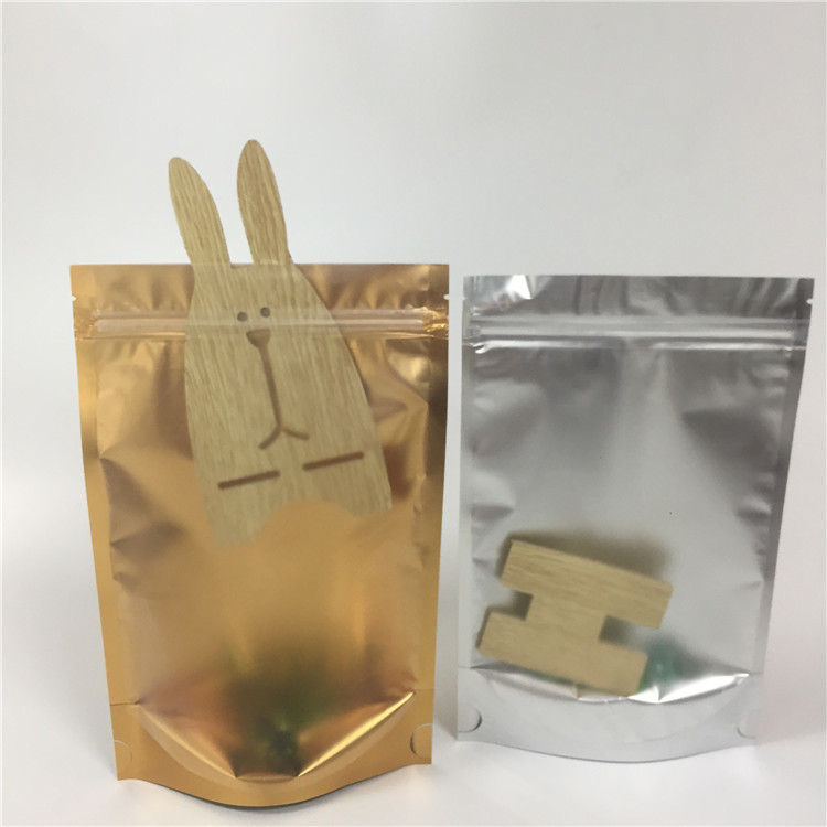 روکش بسته کیسه فایلی فویل آلومینیومی روکش دار کیسه اثبات رطوبت جانبی شفاف