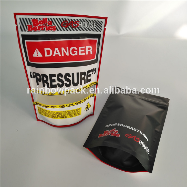 بوی اثبات بسته بندی بخور دادن گیاهی ضد کود کودک Ziplocke Stoney Patch Bag 3.5g