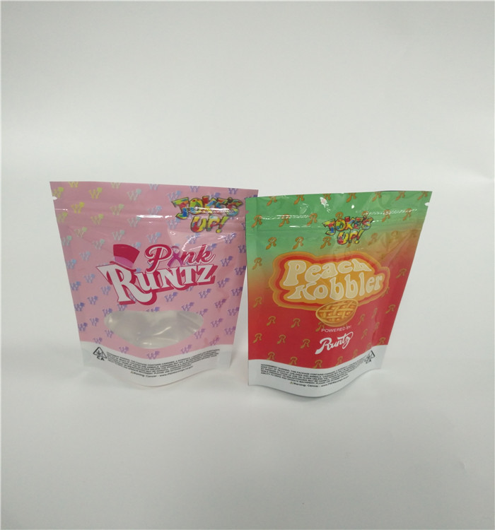 کیسه های فویل آلومینیومی یک پوندی سفارشی Mylar Zipper بوی اثبات چاپ Rotogravure