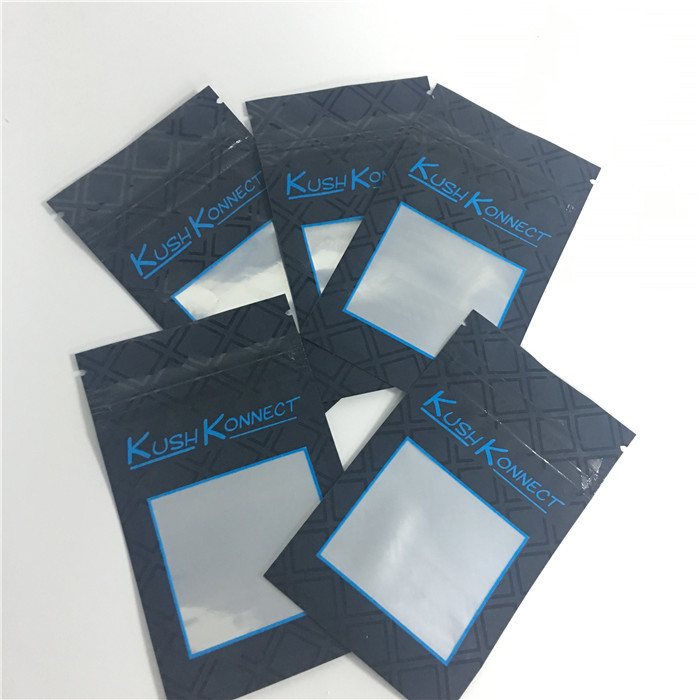 بسته بندی بخور دادن گیاهی Ziplock Foil Mylar بسته بندی سفارشی 120-140 میکرون