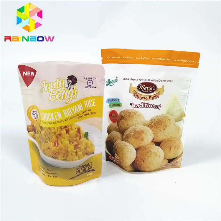 بسته بندی کیسه های پلاستیکی بخار پز شده سس