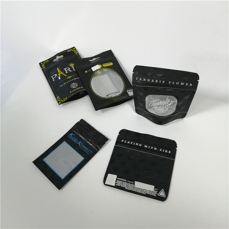 بسته بندی قابل تحمل کیسه های پلاستیکی آب نبات Gummy خرس بسته بندی علفهای هرز علف هرز 7g 28g