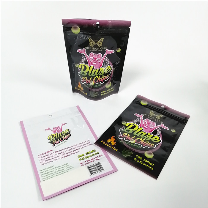 بسته بندی بخور چاپ شده دیجیتال سفارشی کیسه اسنک فویل بسته بندی کیسه ای