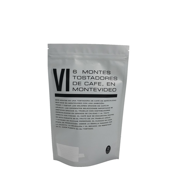 Flat Bottom Packaging Tea Bags Snack Mylar Food Nuts Packing Stand Up On Shelf