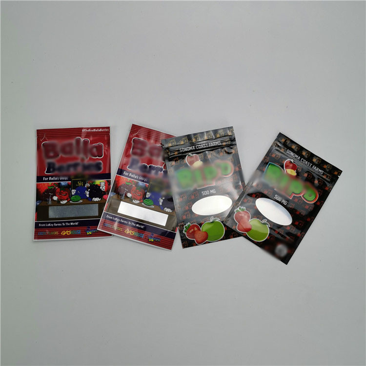 بسته بندی پلاستیکی کیسه های پلاستیکی کیسه ای کوچک بسته بندی 100٪ آلی صنعتی CBD کنف صنعتی