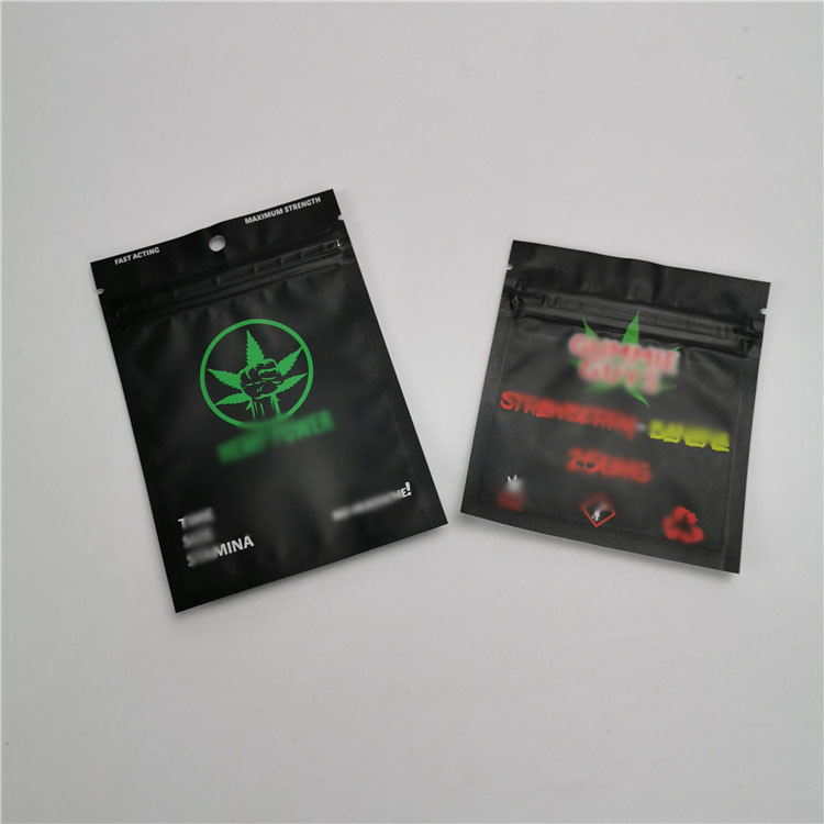 بسته بندی پلاستیکی کیسه های Ziplock Ziplock ، بسته بندی برچسب Runtz Smell اثبات 3.5 گرم چاپی