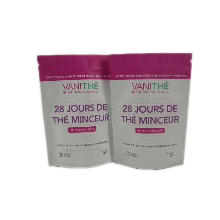 بسته بندی کیف دستی اسنک سفارشی با زیپ