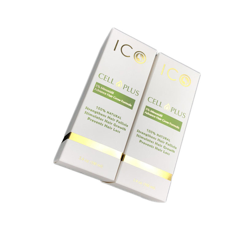 جعبه بسته بندی کاغذ مقوایی بطری مخصوص روغن مو