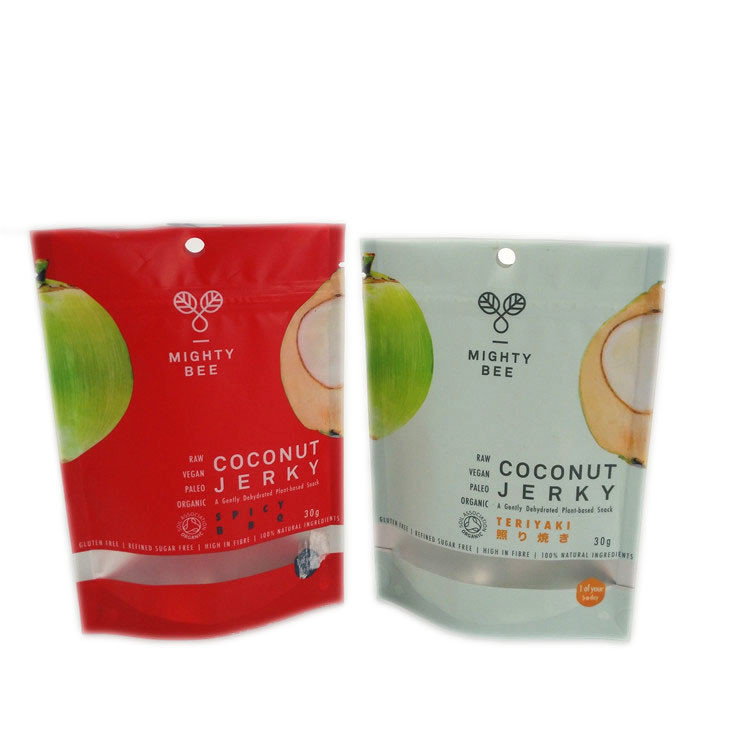 کیسه های پلاستیکی فویل آلومینیومی Hang Hole PET