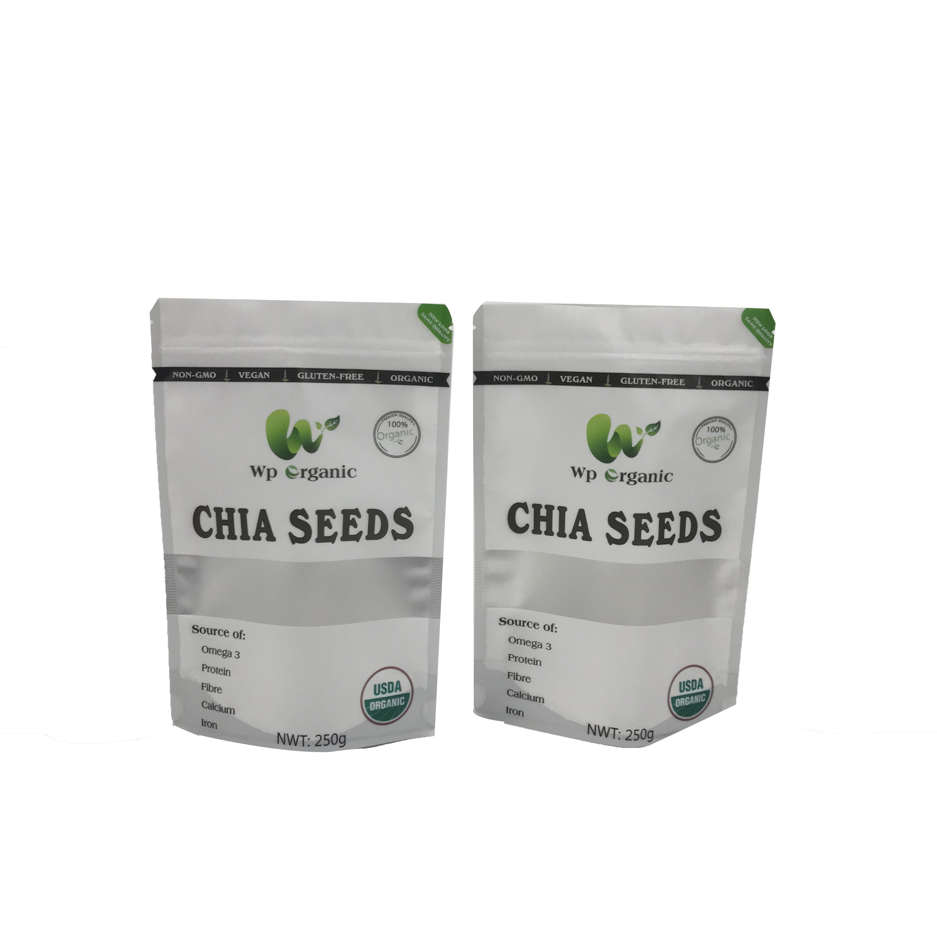 بسته بندی پلاستیکی کیسه های پلاستیکی زیپ VMPET چیپس موز