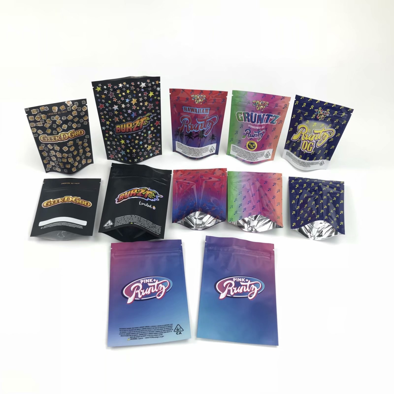 نمونه ای از بسته های اثبات رایگان کودک اثبات شده کیف دستی پزشکی Yummy Doypack ایستاده کیسه با زیپ دوبل