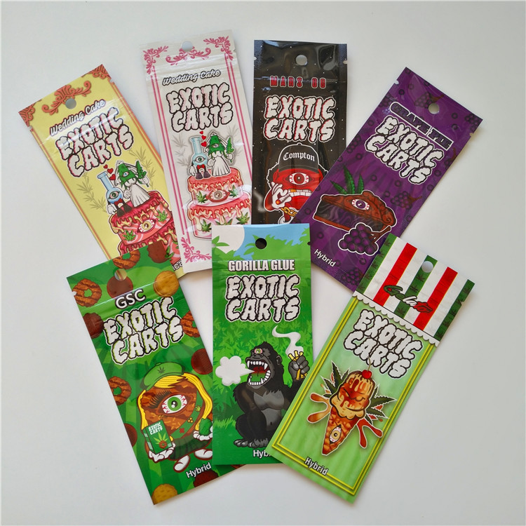 چاپ سفارشی قابل بازیافت Mylar Smell Proof Weed Gummy Bear خوراکی قابل بسته بندی کیسه بسته بندی Ziplock