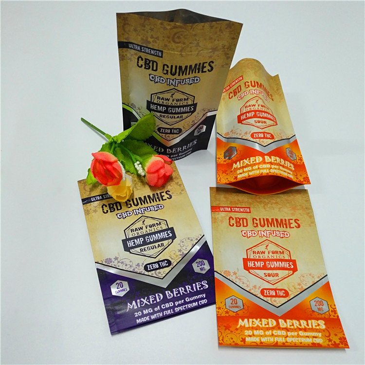 MOPP 3.5g 7g Smell Proof Mylar Bag Gravure Print