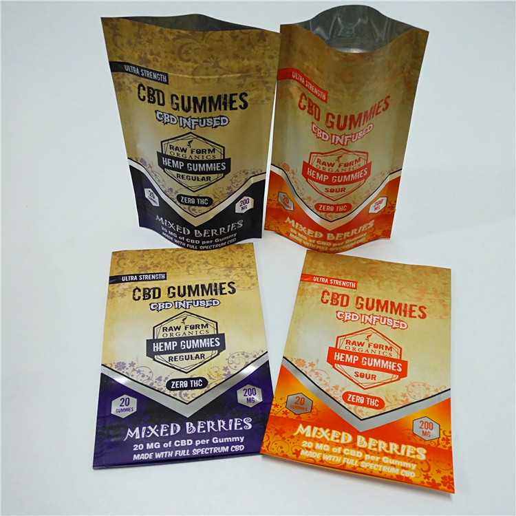 3.5 گرم گل خشک شده بسته بندی علف های هرز کیسه های فویل Mylar MOPP