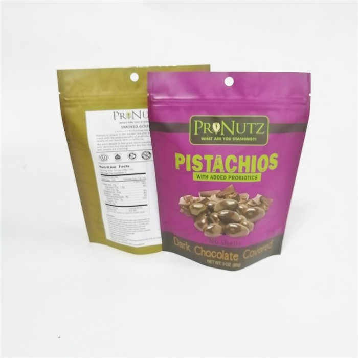 کیسه های آجیل پلاستیکی چند لایه بسته بندی مهره بادام زمینی کیسه های ایستاده