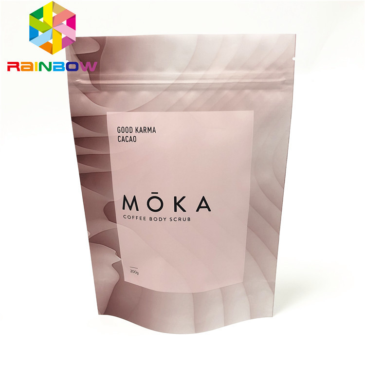 کیسه های ایستاده ذخیره سازی مواد غذایی برای بسته بندی کیسه های بسته بندی سفارشی مواد مات مواد غذایی