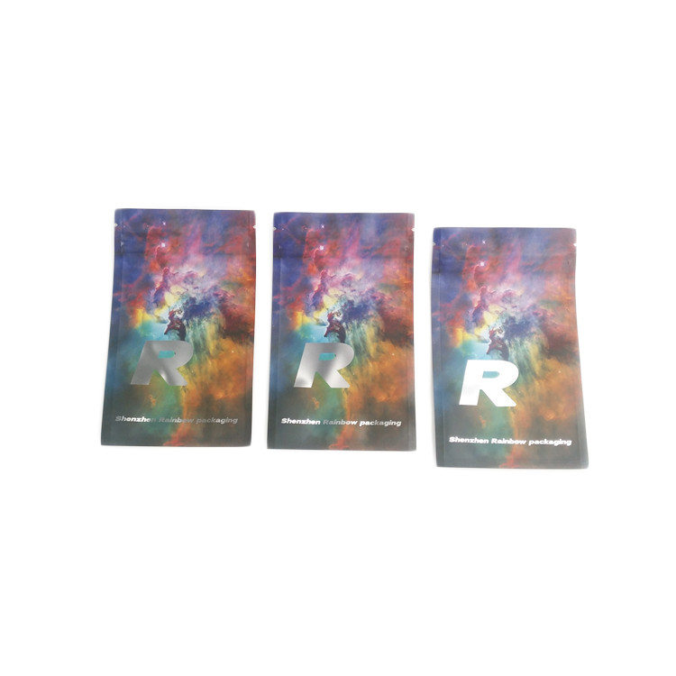 50 میلی گرم 70 میلی گرم 125 میلی گرم بچه اثبات کیسه کوچک Mylar سفارشی بوی ضد آب نبات مات Ziplock پلاستیک مواد غذایی Gummies کیسه های برش