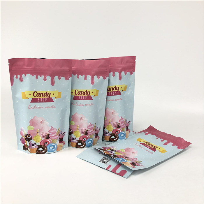 چاپ دیجیتال زیپ قفل ایستاده 120 میکرونی VMPET