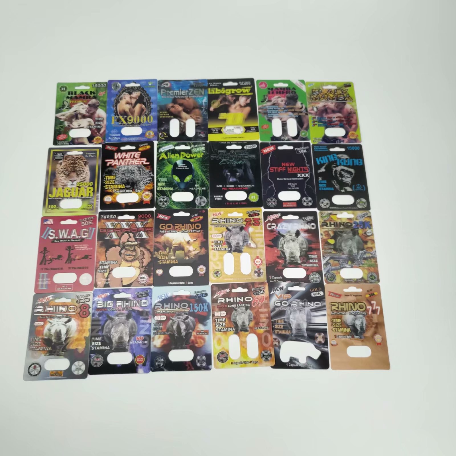 کارت قرص تاول پلاستیکی RHINO 3D Gravnre با گلوله