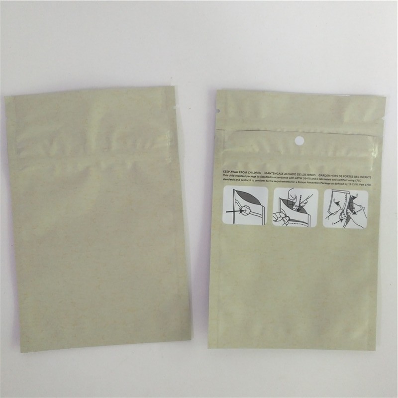 بسته بندی بخور گیاهان Kraft Color 180mic 4X6 برای دانه های گل