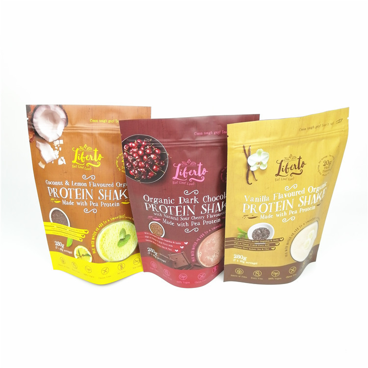 چاپ دیجیتال کیسه فویل کیسه ای Kratom بسته بندی ایستاده کیسه های zilar zilar