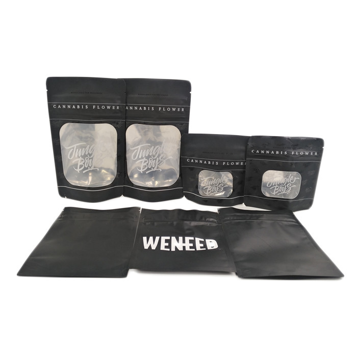 چاپ دیجیتال 1 / 4oz 3.5g جنگل پسر بچه مقاوم در برابر کیف Mylar ضد بو بودن کیف ضد گل کودک Mylar برای گل حشیش