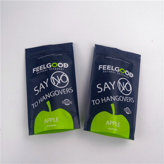 اسنک های خوراکی Mylar 110mic زیپ های ایستاده آرم سفارشی