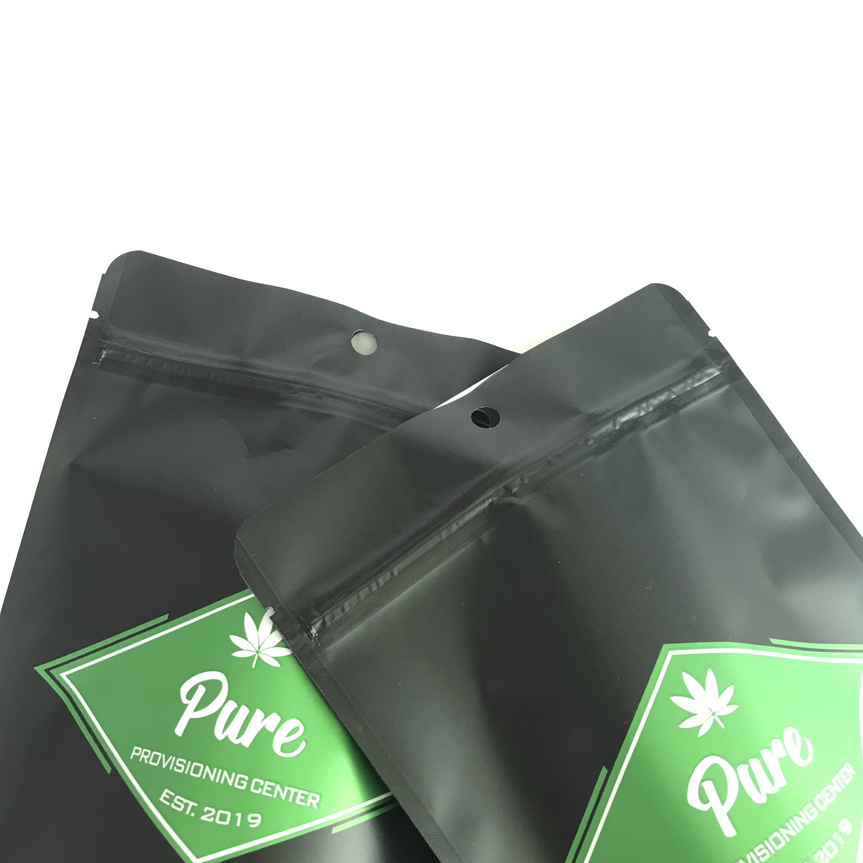 بسته بندی کیسه های پلاستیکی کیسه های Pantone Color Cannabiss Mylar