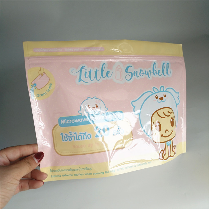 کیسه ضدعفونی کننده بخار مایکروویو چند لایه چاپ Gravure