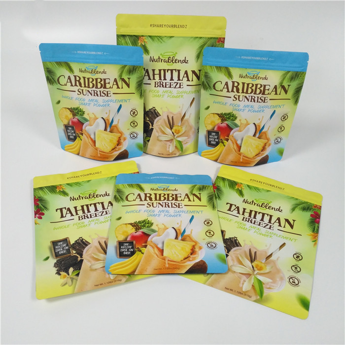 رطوبت اثبات کیسه های بسته بندی فویل آلومینیومی مات کیسه های سفارشی برای بسته بندی مواد غذایی