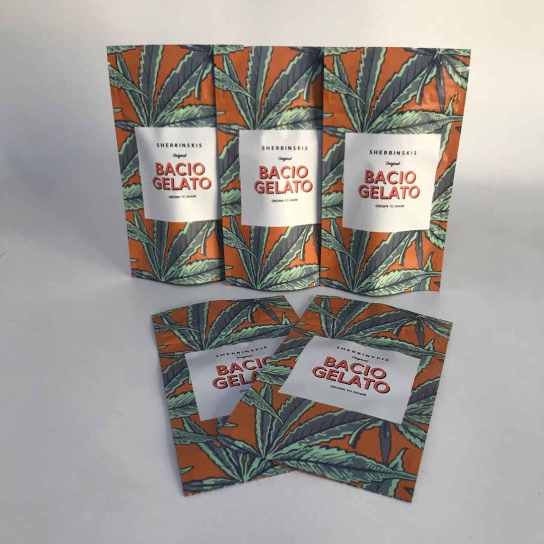 فویل آلومینیوم مات سفارشی پذیرفته کیسه های بسته بندی حشیش