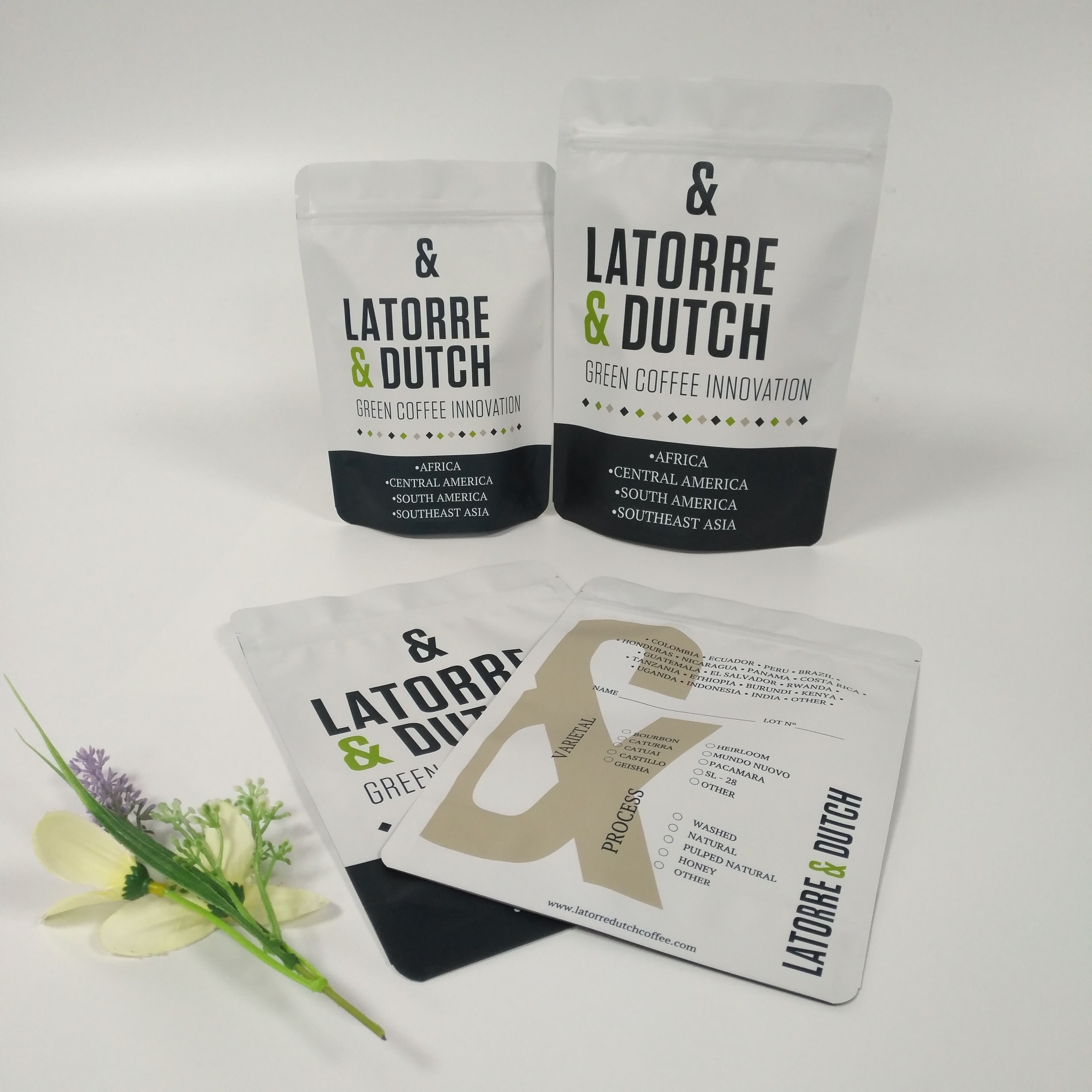 کیف های بسته بندی اسکراب بدنه آلومینیومی مات چاپ دیجیتال