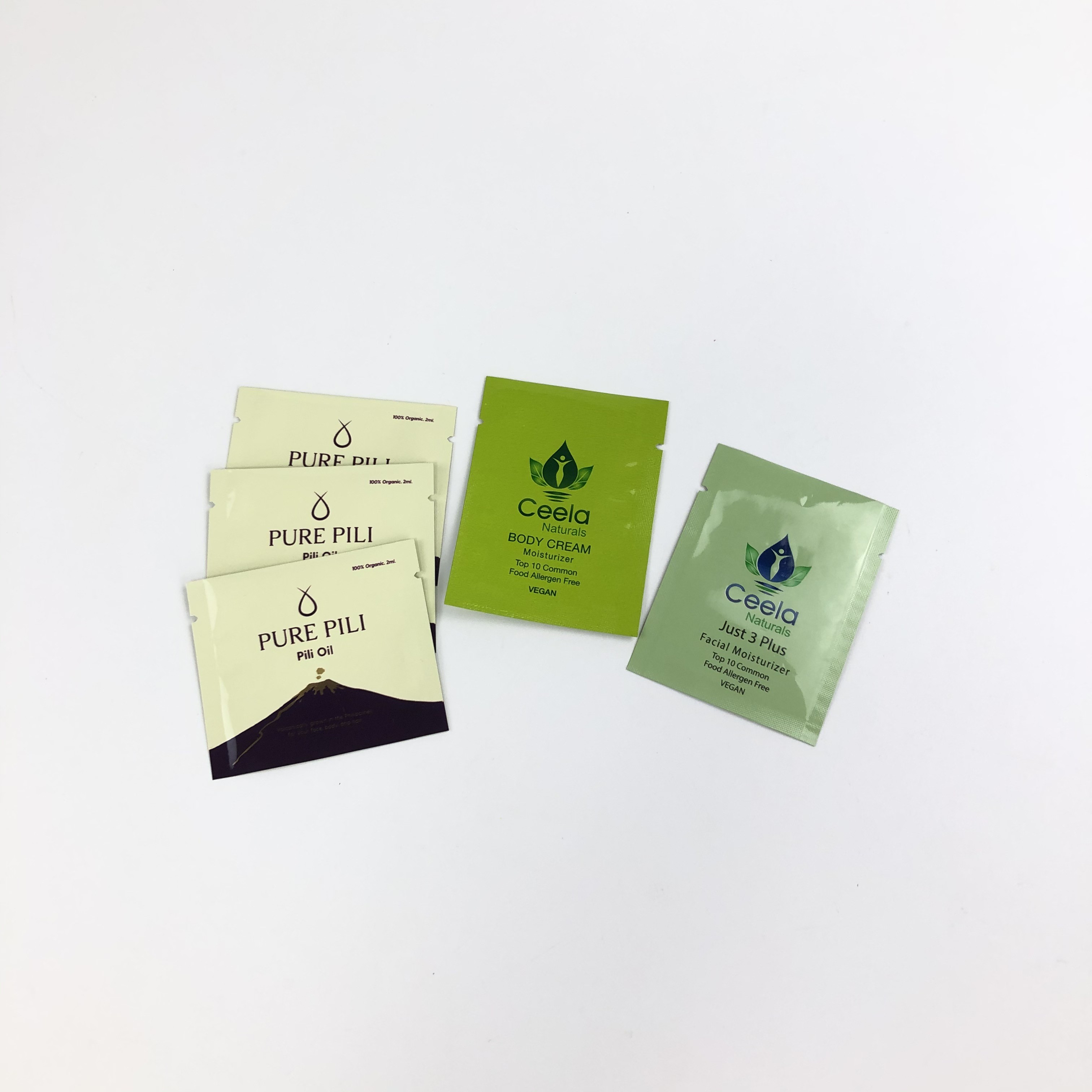 چاپ دیجیتال ماسک صورت زنانه / مردانه کیسه های پلاستیکی بازیافتی پر کننده کف فویل 0.5 اونس