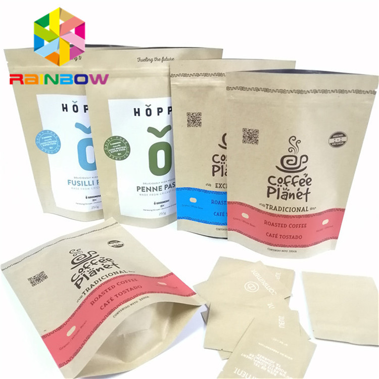 VMPET Mylar Foil Bags Bags CYMK Gravnre چاپ با زیپ