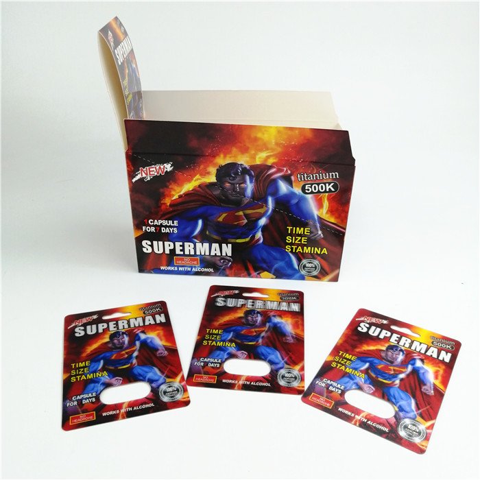 بسته بندی کارت تاول چاپی کارتن Gravnre 350 گرم ، برای قرص جنسی