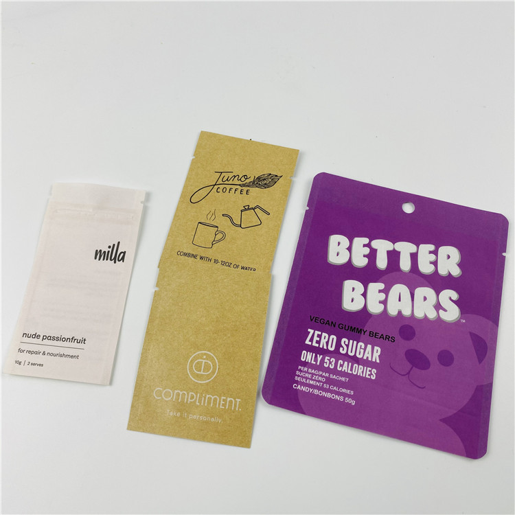 چاپ Gravnre MOPP VMPET سه طرف مهر و موم کیف Ziplock