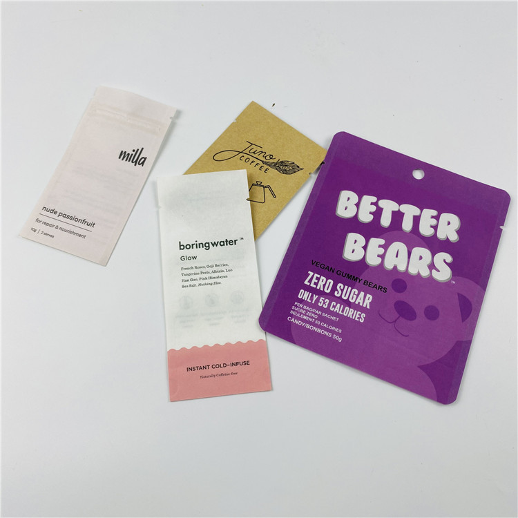 کیسه Mylar فویل آلومینیومی Ziplock VMPET MOPP 100mircon