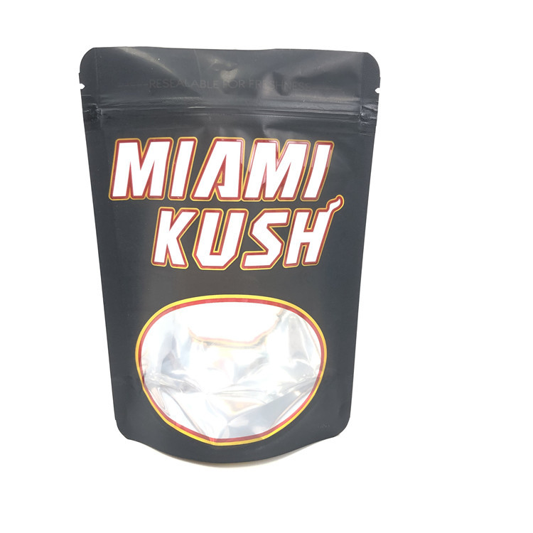 بسته بندی کیسه سفارشی فویل ضد آفتاب Mylar 1 / 8oz 3.5 گرم CBD Cr برای Gummies