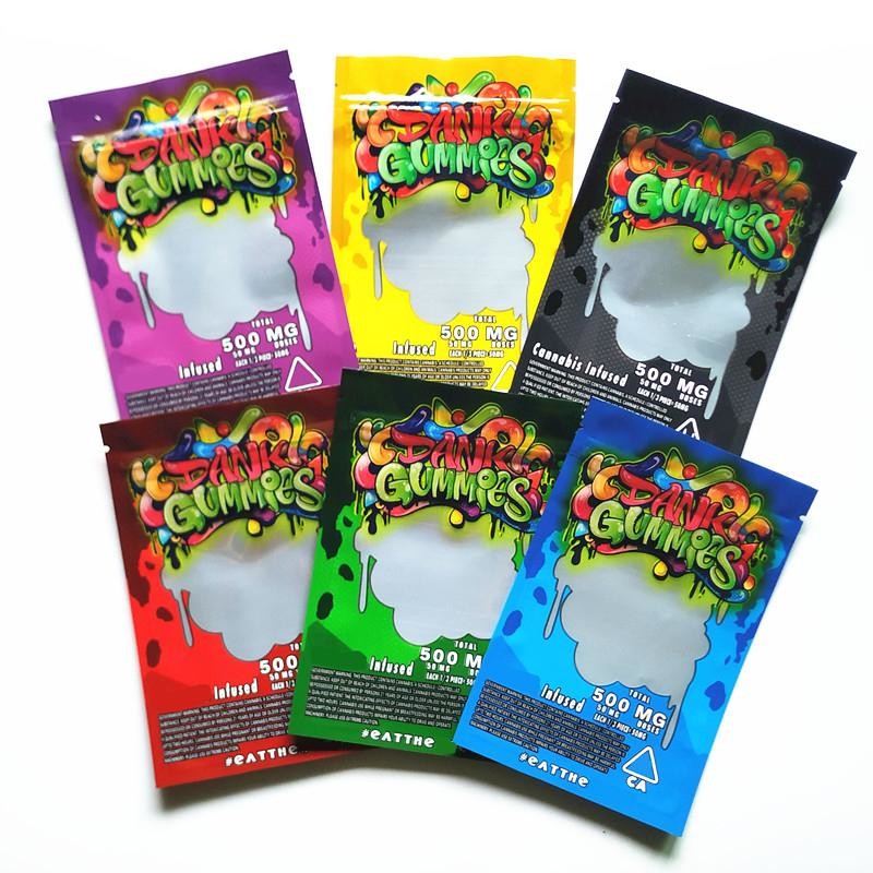 پاکت های کاغذی ضد کاغذ CMYK 4.3 میل ضخیم کودک