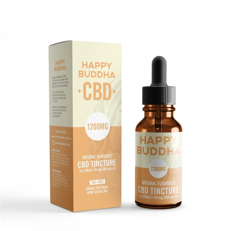 جعبه کاغذی بطری قطره ای مقوا CMYK 200mic 30ml