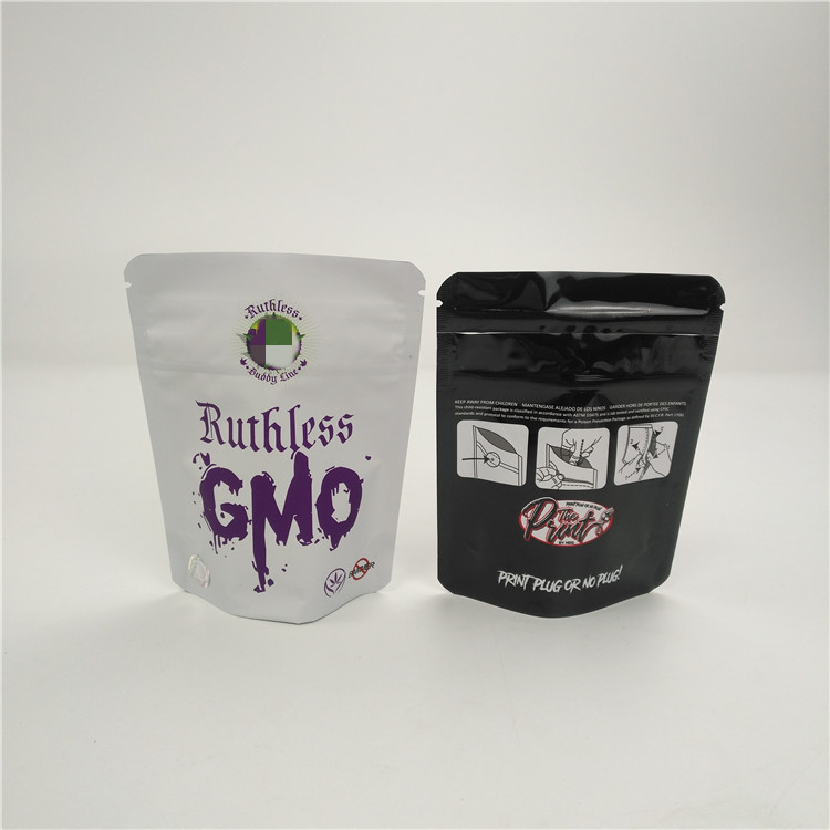 Canabies Hemp VMPET 100micron CBD Bag Packaging Bag 3.5g Cookies