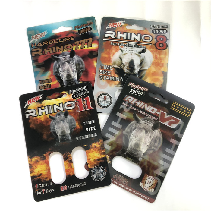 کارت تاول 89x127mm Magnum 24K 3d برای قرص های تقویت جنسی