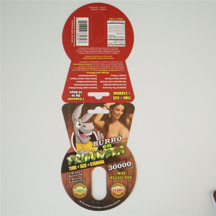 کارت بسته بندی کپسول گرم مهر زنی هولوگرام Rhuno 100K