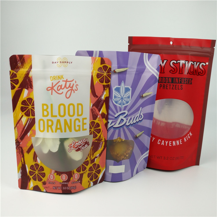 چاپ گراور چاپ کیسه بسته بندی Mylar از Ziplock Edibles