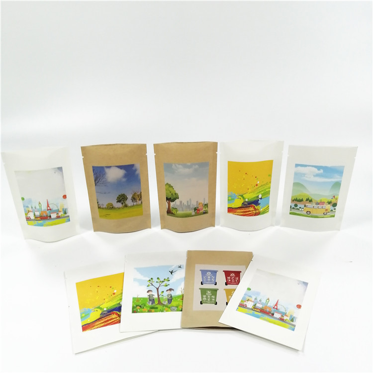 MOPP VMPET کیسه کاغذی کرافت زیست تخریب پذیر 100mircon