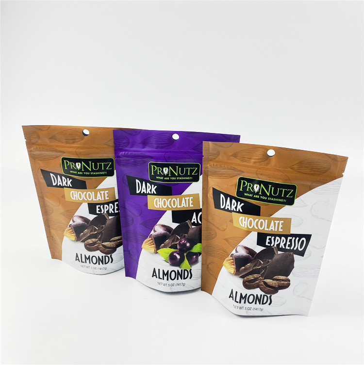 پروتئین آب پنیر 250 گرم VMPE CMYK Mylar Foil مینی کیف های دستی