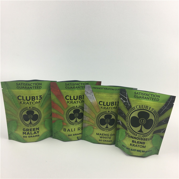 کوکی برگ توتون و تنباکو سیگار Ziplock فویل کیسه ای بسته بندی بوی ضد اثبات کودک