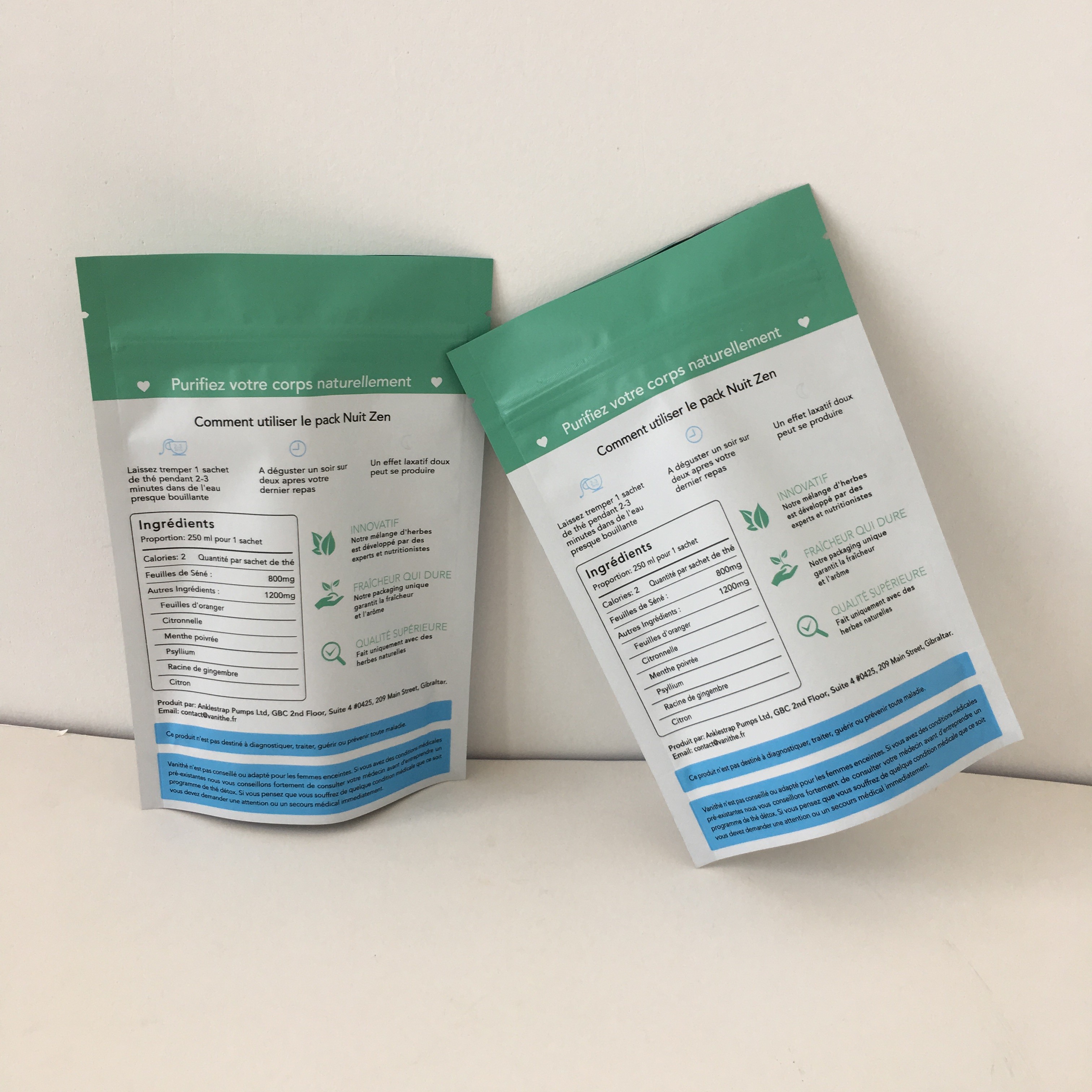 پلاستیک بازیافتی ایستاده و بسته بندی مواد غذایی کیسه ای Ziplock چند لایه قابل تجزیه زیست